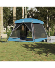 Tente de cabine familiale 6 personnes bleu imperméable | Mobilier & Déco