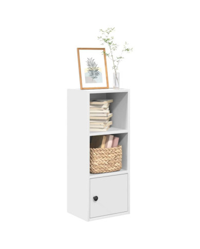 Bibliothèque blanc 31x24x77 cm bois d'ingénierie | Mobilier & Déco