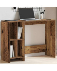 Bureau vieux bois 102,5x35x75 cm bois d'ingénierie | Mobilier & Déco