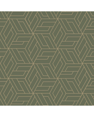 DUTCH WALLCOVERINGS Papier peint cobra Vert | Mobilier & Déco