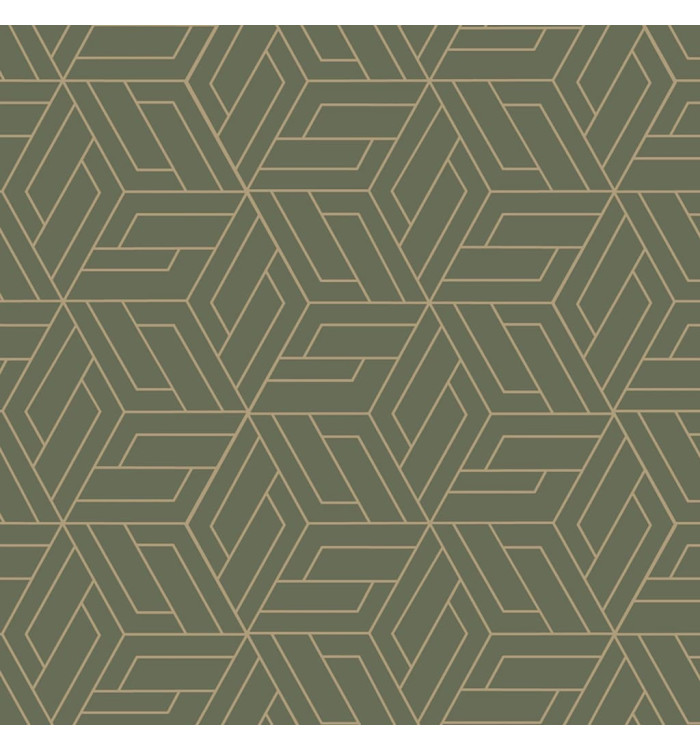 DUTCH WALLCOVERINGS Papier peint cobra Vert | Mobilier & Déco