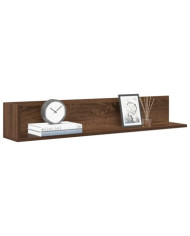 Étagères murales 2 pcs chêne marron 100x16,5x16,5 cm | Mobilier & Déco