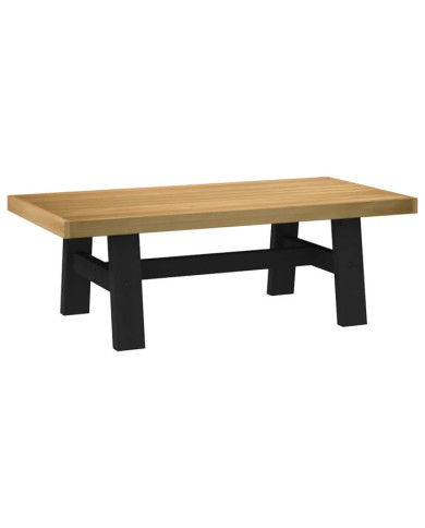 Table basse NOAIN pieds en forme de A 120x60x40 cm massif pin | Mobilier & Déco
