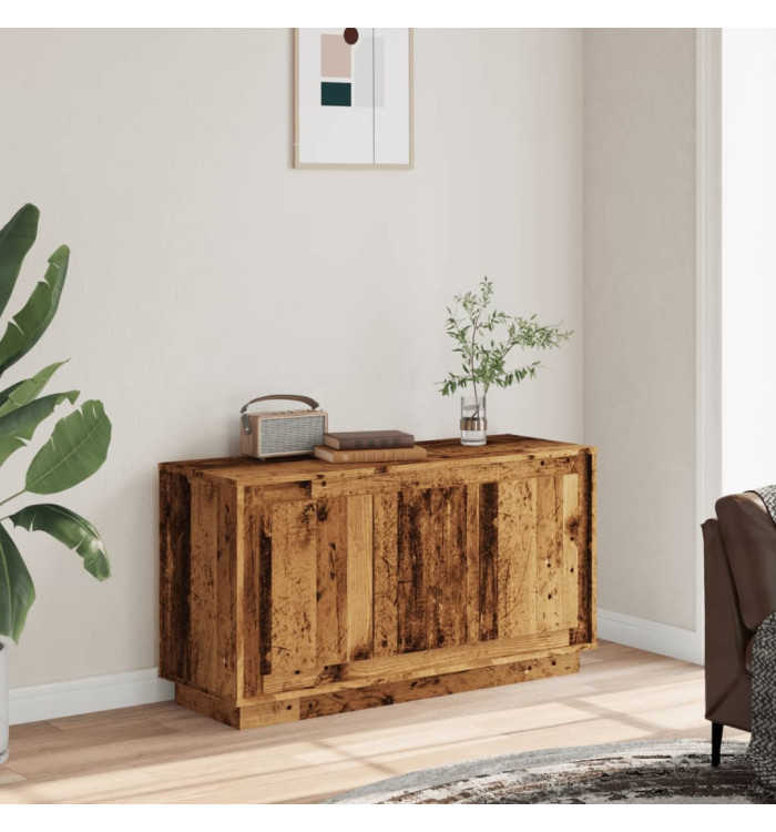 Buffet vieux bois 102x35x55 cm bois d'ingénierie | Mobilier & Déco