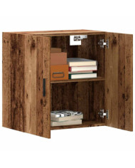Armoire murale vieux bois 60x31x60 cm bois d'ingénierie | Mobilier & Déco