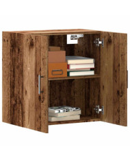 Armoire murale vieux bois 60x31x60 cm bois d'ingénierie | Mobilier & Déco