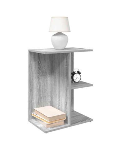 Tables de chevet 2 pcs sonoma gris bois d'ingénierie | Mobilier & Déco