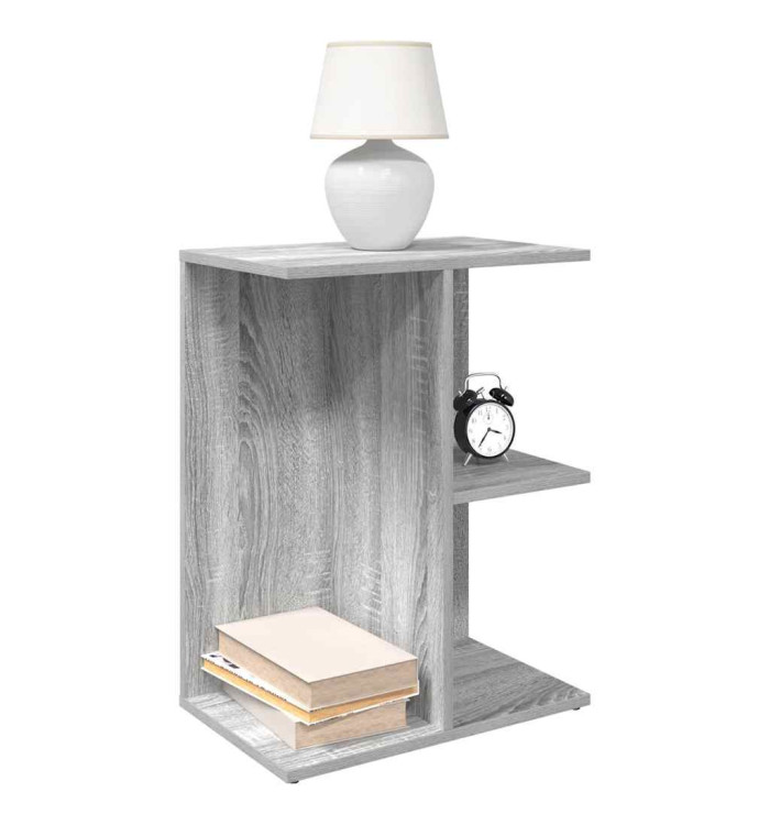 Tables de chevet 2 pcs sonoma gris bois d'ingénierie | Mobilier & Déco