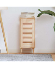 Porte d'armoire à persiennes 61,5x29,5 cm bois de pin massif | Mobilier & Déco