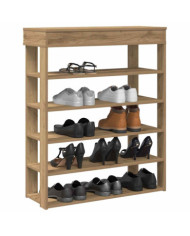 Étagère à chaussures chêne artisanal bois d'ingénierie | Mobilier & Déco
