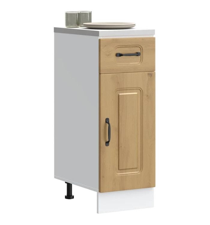 Armoire de cuisine Kalmar chêne artisanal bois d'ingénierie | Mobilier & Déco