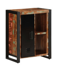 Buffet multicolore 55x35x70 cm bois massif récupération | Mobilier & Déco