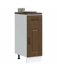 Armoire de cuisine Kalmar chêne marron bois d'ingénierie | Mobilier & Déco