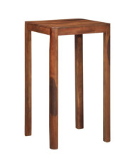 Table de bar 60 x 60 x 107 cm bois massif d'acacia | Mobilier & Déco