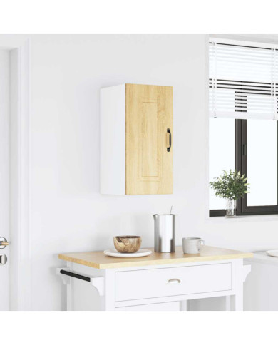 Armoire murale de cuisine Kalmar chêne sonoma bois d'ingénierie | Mobilier & Déco