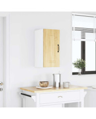 Armoire murale de cuisine Kalmar chêne sonoma bois d'ingénierie | Mobilier & Déco