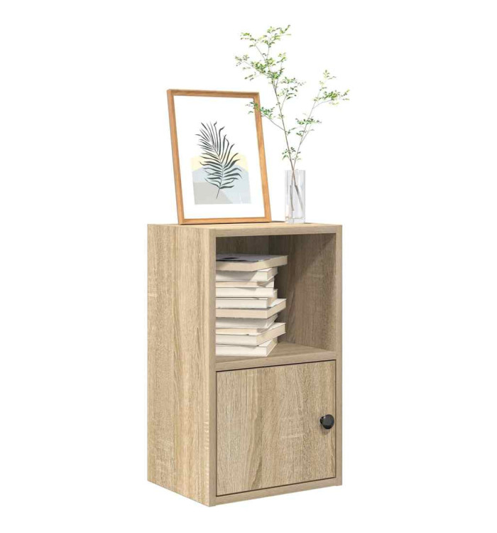 Bibliothèque chêne sonoma 31x24x52 cm bois d'ingénierie | Mobilier & Déco