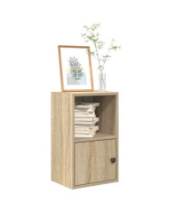 Bibliothèque chêne sonoma 31x24x52 cm bois d'ingénierie | Mobilier & Déco
