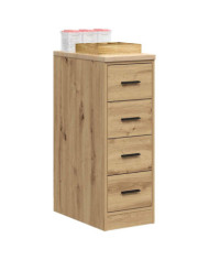 Armoire de rangement de garage chêne artisanal bois de pin | Mobilier & Déco