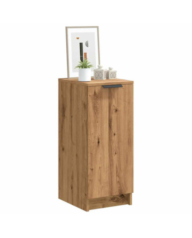 Armoire à chaussures chêne artisanal bois d'ingénierie | Mobilier & Déco