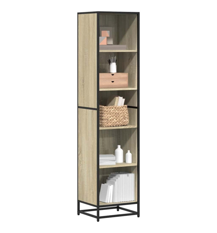 Bibliothèque chêne sonoma 40x35x170,5 cm bois d'ingénierie | Mobilier & Déco