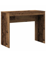 Bureau vieux bois 90x40x72 cm bois d'ingénierie | Mobilier & Déco