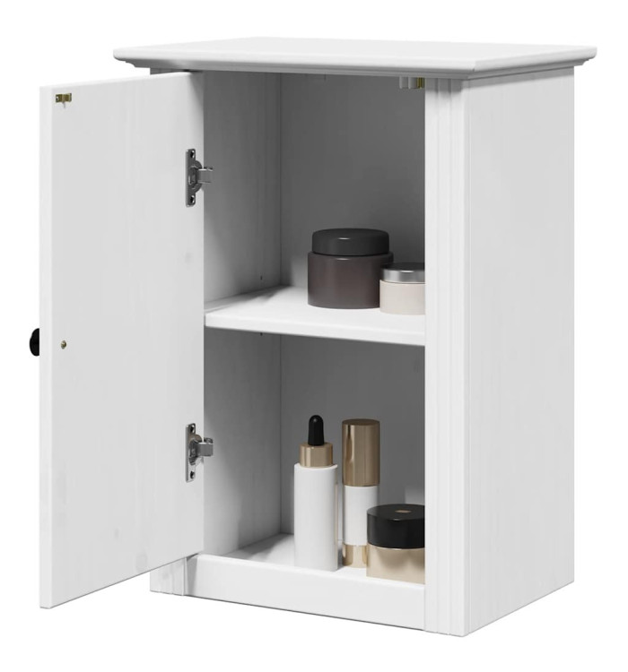 Armoire murale de salle de bain BODO blanc 44x30x60 cm | Mobilier & Déco