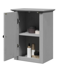 Armoire murale de salle de bain BODO gris 44x30x60 cm | Mobilier & Déco