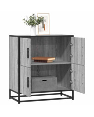 Buffet sonoma gris 68x35x76 cm bois d'ingénierie | Mobilier & Déco
