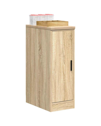 Armoire de rangement de garage chêne sonoma 30x51x85cm bois pin | Mobilier & Déco