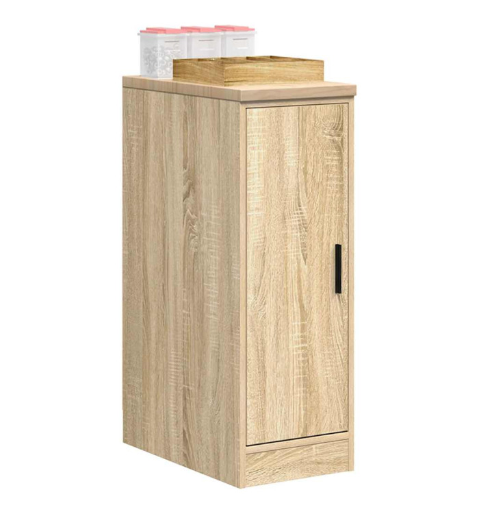 Armoire de rangement de garage chêne sonoma 30x51x85cm bois pin | Mobilier & Déco
