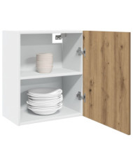 Armoire suspendue "Lyon" chêne artisanal 50x31x60 cm | Mobilier & Déco