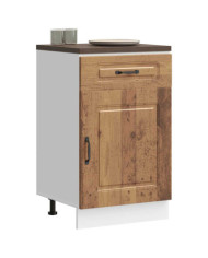 Armoire de cuisine Kalmar vieux bois bois d'ingénierie | Mobilier & Déco