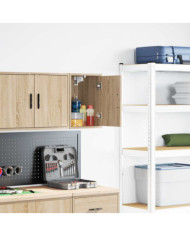 Armoire murale de garage chêne sonoma bois d'ingénierie | Mobilier & Déco