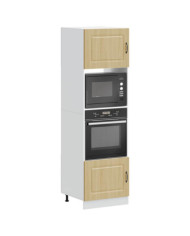 Armoires de four 2 pcs Lucca chêne sonoma bois d'ingénierie | Mobilier & Déco