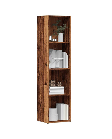 Bibliothèque vieux bois 36x30x143 cm Bois d'ingénierie | Mobilier & Déco
