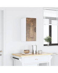 Armoire murale de cuisine Kalmar chêne fumé bois d'ingénierie | Mobilier & Déco