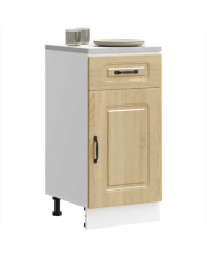 Armoire de cuisine Kalmar chêne sonoma bois d'ingénierie | Mobilier & Déco