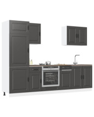 Ensemble d'armoires de cuisine 7 pcs Kalmar bois d'ingénierie | Mobilier & Déco