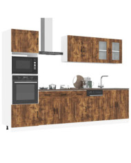 Ensemble d'armoires de cuisine 7 pcs Kalmar bois d'ingénierie | Mobilier & Déco