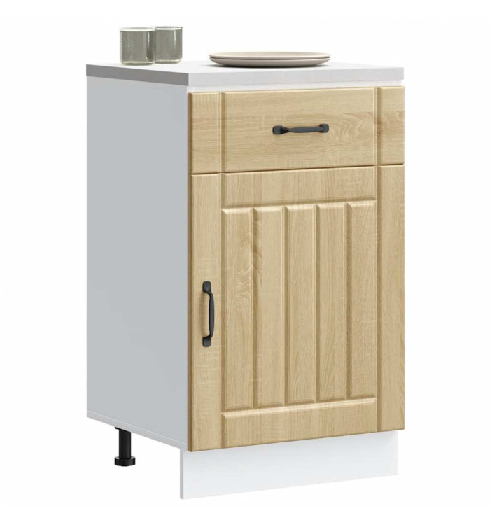 Armoire de cuisine Lucca chêne sonoma bois ingénierie | Mobilier & Déco