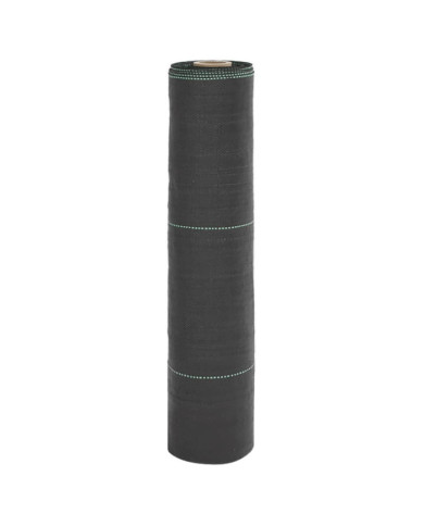 Membrane anti-mauvaises herbes noir 0,5x50 m PP | Mobilier & Déco