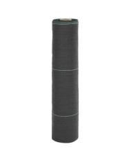 Membrane anti-mauvaises herbes noir 0,5x50 m PP | Mobilier & Déco