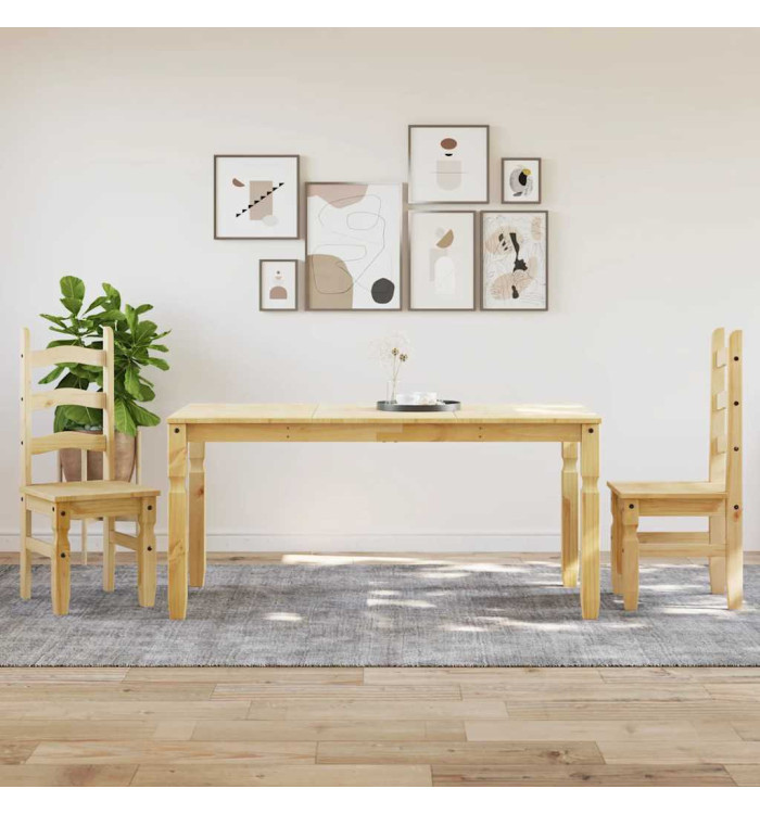 Ensemble à manger Panama 3 pcs bois de pin massif | Mobilier & Déco