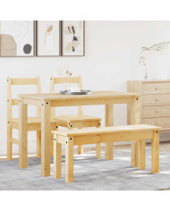 Ensemble à manger Panama 4 pcs bois de pin massif | Mobilier & Déco