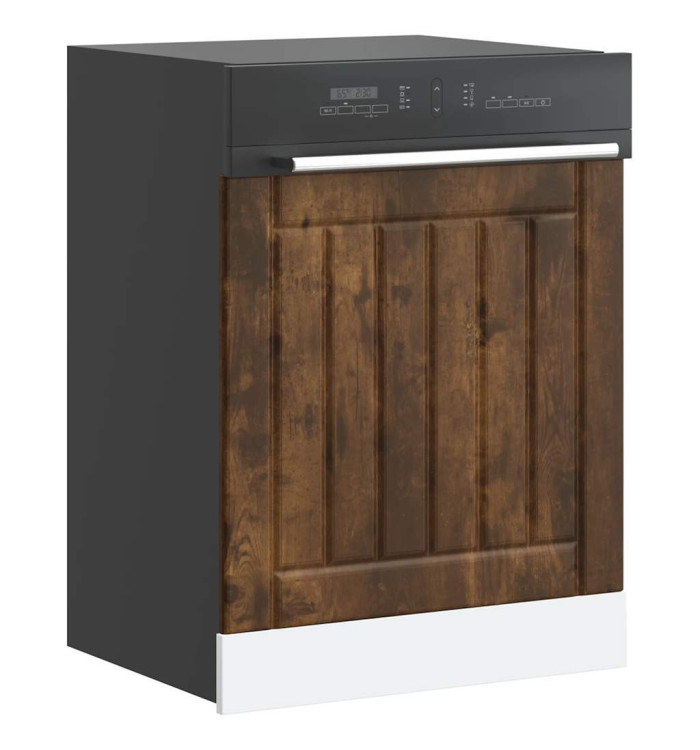 Panneau de lave-vaisselle Lucca chêne fumé bois d'ingénierie | Mobilier & Déco