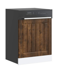 Panneau de lave-vaisselle Lucca chêne fumé bois d'ingénierie | Mobilier & Déco