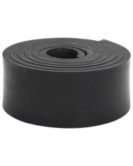 Bordure en caoutchouc de chasse-neige noir 300x8x1 cm | Mobilier & Déco