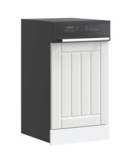 Panneau de lave-vaisselle Lucca blanc bois d'ingénierie | Mobilier & Déco
