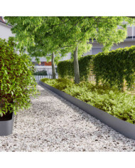 Bordures pelouse 30pcs anthracite 20x103cm acier laminé à froid | Mobilier & Déco